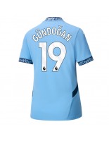 Manchester City Ilkay Gundogan #19 Kotipaita Naisten 2024-25 Lyhythihainen